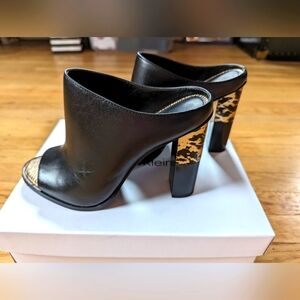 Calvin Klein Leather Heels -- Size 7 -- Never Worn